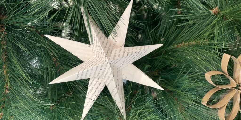 Stars on Christmas tree