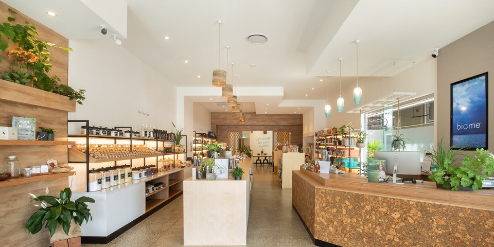 Biome's Gold Coast store