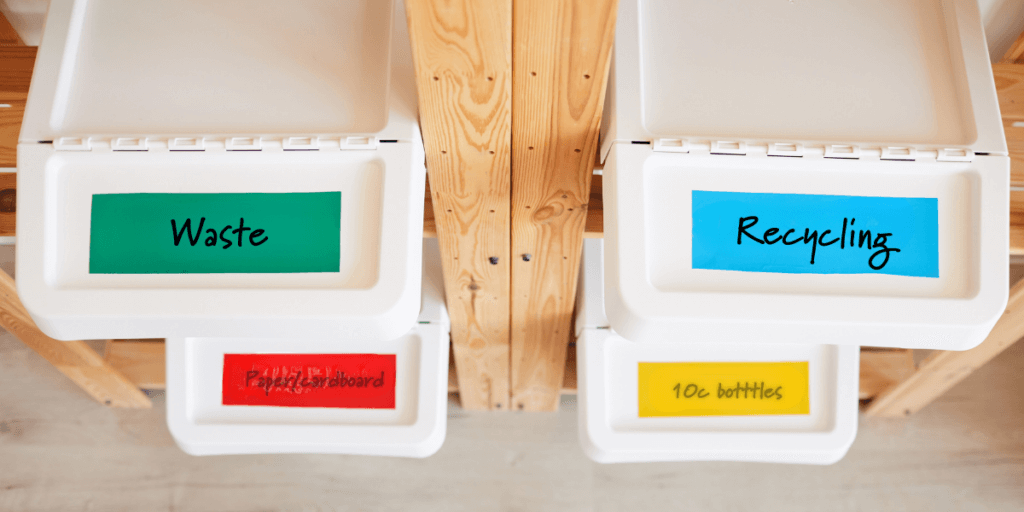 bins for recycling