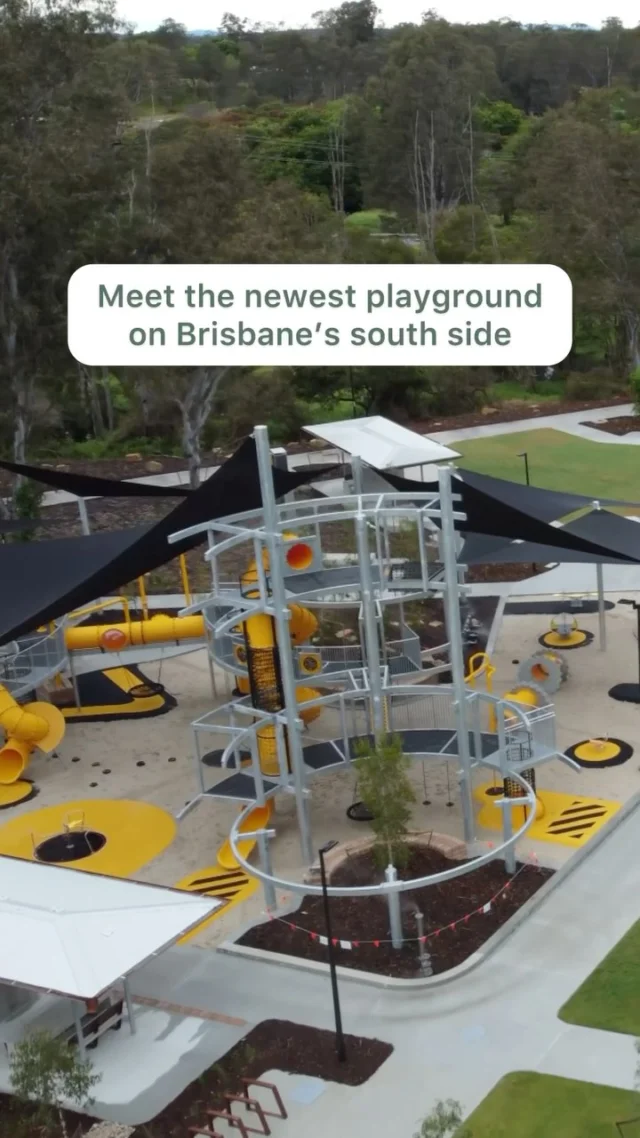 There’s four days left of the school holidays (not that we’re counting) 😂
 
If your kids are climbing the walls at home, get them to climb all over this 12-metre-high adventure playground at Archerfield Wetlands District Park instead!
 
The playground is home to water play features including misting elements and water pumps inspired by the site’s history as a water treatment plant, a 13-metre-long slide, tunnels, swings, bridges, rockers, and loads of equipment to climb on.
 
Archerfield Wetlands District Park also has plenty of parking, picnic shelters, barbeques, two toilet facilities, a youth hub with basketball court and soccer goals, a giant lawn area and a bush resources garden, making it a great destination for all ages.
 
This new precinct is all part of Brisbane City Council’s $100 million commitment to transform Oxley Creek over 20 years into a world-class green lifestyle and leisure destination in partnership with Brisbane Sustainability Agency. Check out the link in bio for more information 🔗 

#archerfield #wetlands #playground #adventure #waterplay #kidsactivities #outdoors #brisbane #southbrisbane #park #playtime #sustainablebne